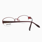 [소니아 리키엘] 티타늄 여성 반무테 안경 53size 레드 65-0185-3 : 와이에스케이 아이웨어