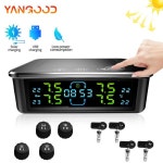양굿 TPMS 센서 태양광 충전 보안 타이어 압력 모니터링 터치 패널 제어 표시 : 공사퀸즈