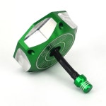 JFG RACING Billet Gas Fuel Tank Cap Cover for KX85 KX100 14-23/KX250 05-08 19-23/KLX110L 10-20/KX250 : 퀀텀몰마켓