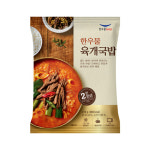 한우물 냉동 육개장국밥 210gX2팩 : 밀팡 밀키트