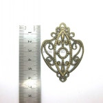 shipping-30Pcs 청동 톤 선조 랩 커넥터 DIY 보석 결과 6.6x5.4cm J0592 : 디에이스코어