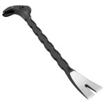 라이툴 12인치 캣츠 포 프라이 바 & 네일 풀러 - 목수 및 DIY용 열처리 스틸 정밀 공구 인체공학적 그립 12 inch : YS 글로벌41