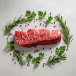 블랙앵거스 살치살 부채살 소갈비살 차돌박이 꽃갈비살 스테이크 미국산 소고기 프라임 300g : 담다 정육점