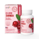 영진약품 더 리얼 크랜베리 영양제 요로 건강 대용량 90정 : 에스엘로하스