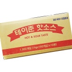 태원 일회용 테이준 핫 소스 1000개 1회용 : YP바른상회
