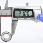 F6801Z 플랜지 베어링 12x21x5 mm ABEC 4Pcs 얇은 섹션 F6801 ZZ : 엠도글로벌마켓