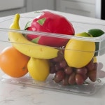 소로 에센셜 - 1/6 사이즈 폴리카보네이트 음식 팬 발 배수 선반 투명 색상- 플라스틱 강판 트레이 음식물용 싱크대 티포트 주방 레스토랑... 