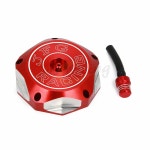 JFG RACING ATV Gas Cap,CNC Fuel Tank Billet Cover for TRX90 93-17/TRX250 97-17/TRX250EX 01-07/TRX350 : 퀀텀몰마켓