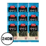 동원 양반김 4D호 도시락 240봉 올리브김 밥반찬 : WoW마켓