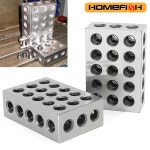 2개 경화강 1 2 3인치 블록 0 0002인치 정밀 매칭 기계공 123 밀링 공구 23홀 25 50 75mm 게이지 25 50 75mm : 쪼꼬직구