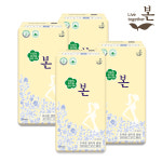 유기농본 울트라슬림 날개형 생리대 중형 30매입x4팩 유기농순면커버 : 타이디 라이프