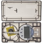 파울러 54-580-250 인디엑스 블루 전자 표시기 및 스탠드 콤보, 6인치 x 2인치 화강암 베이스 스탠드, 0.0005인치 해상도 DS-3R : 월드픽앤