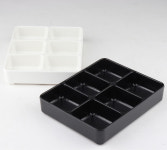 멜라민 매트 샤브 통 6절 업소용 반찬 트레이 샤브샤브 G-0649 g0649 그린메라민 : 쿡제