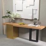 이탈리아 라이트 럭셔리 대리석 슬레이트 입구 테이블 매우 좁은 입구 테이블 빌라 호텔 복도 아트 케이스 엔드 뷰 테이블 : DIEU종합쇼핑몰십일