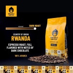 Gorilla s Coffee 100 아라비카 - 맛있으며 커피, 로스트 프리미엄 포함 다크 풍부하고 바디, 공정 원두 무역, 초콜릿 커피 르완다 (500g/17.... 