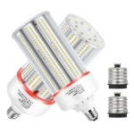 80W LED 옥수수 전구, E26/E39 베이스, 5000k 일광, 110-277V, 10400lm, CFL HID 250W 금속 할로겐화물 대체품, 대형 쇼핑몰, GYM, St... 