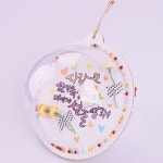 캘리그라피 행잉액자 감성조명 만들기 DIY키트 / Calligraphy Hanging Dome Lamp DIY : 아이다인