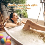 십대 소녀를 위한 슬로트 DIY 목욕 폭탄 제작 키트, 몰드와 향이 있는 버블 장난감, 스파 선물 세트, 멀티 컬러 : 바미네집