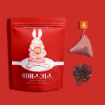 우고래빗 허브티 히비스커스 차 50티백 히비스커스티 : 우고래빗