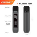 소음 측정기 TA657A 30~130dB 샘플링 속도 초당2회 데시벨미터 배터리 USB 환경 평가용 : 마역무역