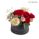 플라워박스 승진 개업 오픈 축하 플라워박스 블랙엔젤 : 싱그러브주식회사