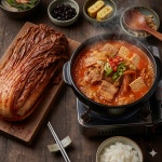 한식대가가 만든 돼지고기 듬뿍 묵은지김치찌개 : 다온정가