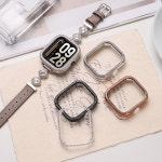호환품 Xiaomi Redmi Watch 5 active/Lite 액세서리 용 다이아몬드 PC 케이스 올라운드 범퍼 프레임 커버 : Wisdom market