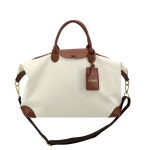 [루루백] 캔버스 보스턴백 여행가방 1박 2일 여행용 출장 기내용 짐가방 보조 가방 블랙 : 루루하우스