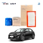 스토닉 YB 1.4 가솔린 순정 오일필터+에어크리너세트 02503/H8100 : JC필터