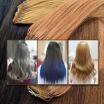 프리티레이디 인모 땋기붙임머리 18인치 20인치 22인치 24인치 100가닥 헤어재료 : 프리티레이디 위그