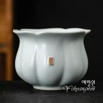 [다도 퇴수통] 예향원 경덕진 여요청자 천청니 화변 항아 퇴수기 E-10773 : 예향원