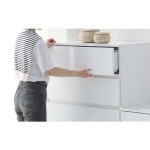 데코퍼니쳐 아론 서랍장5단 800 : 주식회사 준우드 스토어