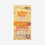 헬로도기 참좋은간식 설레개 짜먹는 강아지 간식 피부피모(연어), 15g, 4개 : 개릴라독