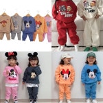 아동복 아기 상하복 세트 어린이집 등원룩 키즈 남아 여아 데일리베베 비비드아이 조동 단체복 25겨울 기모 유아 크리스마스 옷 : 프린세스라엘... 