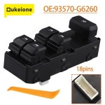 기아 피칸토 2018 2020 93570-G6260 전동 마스터 파워 윈도우 컨트롤 스위치 글라스 레귤레이터 버튼 : 엔젯에어