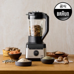 브라운 파워블렌더7 초고속 2L 강화유리 블렌더 JB7550BK : 브라운 주방가전 공식스토어