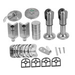 LIFKOME 공중화장실 칸막이 철물 화장실 문 잠금 코너 코드 욕실 피팅 : 두온코끼리스토어