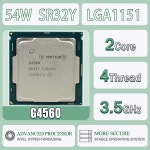 Xeon G4560 3.5GHz 듀얼 코어 쿼드 스레드 54W 컴퓨터 CPU 프로세서 서버 G 패키지 1151 : 반월마켓10