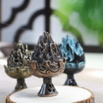 골동품 보산 난로 가정용 향로 삼각대 레트로 복고풍 엔틱 소형 향로 : 그라츠1