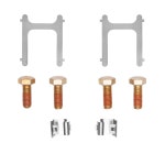 리어 디스크 브레이크 하드웨어 키트 340-47014| 1985-1997 쉐보레 카마로, 1988-1996 콜벳, 1999-2002 대우 레간자, 누비라, 19 : 비아로