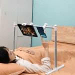 거치대 병실 누워보는 스마트폰 휴대폰 고정기 누워서핸드폰 70cm 소파 : 코알라열일곱