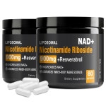 니코틴아마이드 리보사이드 NR과 레스베라트롤 케르세틴 900mg NAD 80캡슐 80 Count (Pack of 2) : 그린굿23