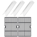 Oklagarden GBC1932L 블루 코뿔소 3 버너 그릴 부품 B0212-040 열판 G1707-010 교체용 격자 GBC1406W 뒷마당 야외 바비큐 히트 쉴드... 