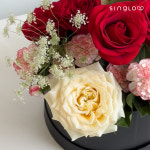 플라워박스 승진 개업 오픈 축하 플라워박스 블랙엔젤 : 싱그러브주식회사