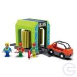 덕우 미카포트 세차장 전동기차레일장난감 레일자동차장난감 남아생일선물 : 덕우무역