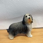 고대 영어 양치기 개 실리콘 금형 동물 수지 양초 DIY 홈 인테리어 : 루프엠알오