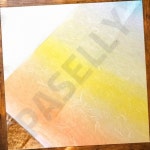 핸드메이드한지 응용한지3 무지개지 07 하 주 636 939mm 장 1개입 : 너의맘에쏙쏙