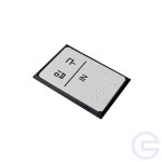 덕우 입구 점자표지판 출입문 시각장애인 도어사인 알루미늄촉지판 점자표시판 : 덕우무역