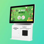 무선키오스크 오케이 삼성페이 포스기 겸용 식당 카페 음식점 와이파이 15.6인치 신규사업자 : 하나정보