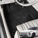 오토모듬 TPE 바닥매트 카매트 풀세트 K8 페이스리프트(보조라이너 무), 운전석+조수석+뒷자석 : 오토 모듬